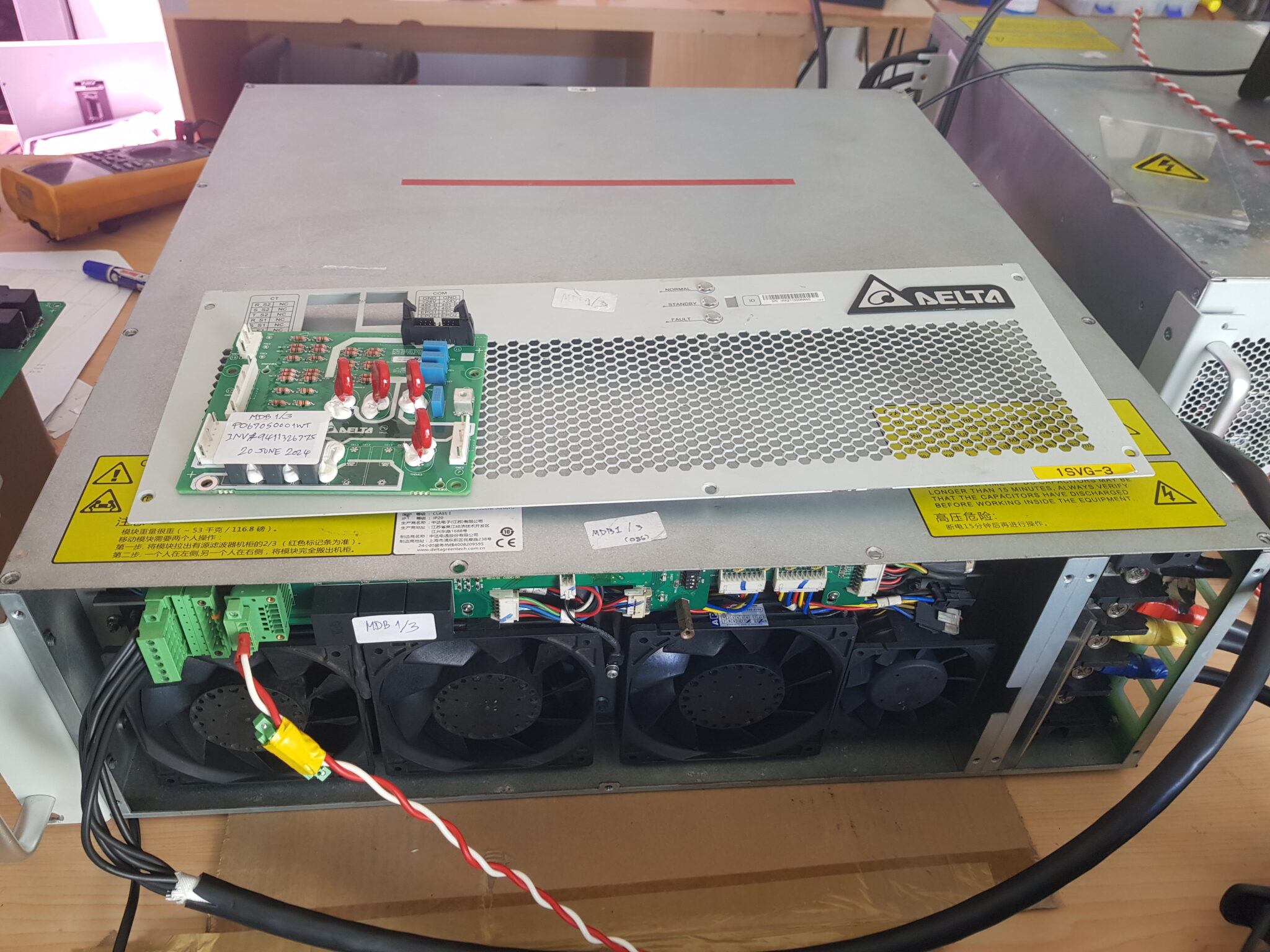 DELTA Repair and replace SVG/APF parts